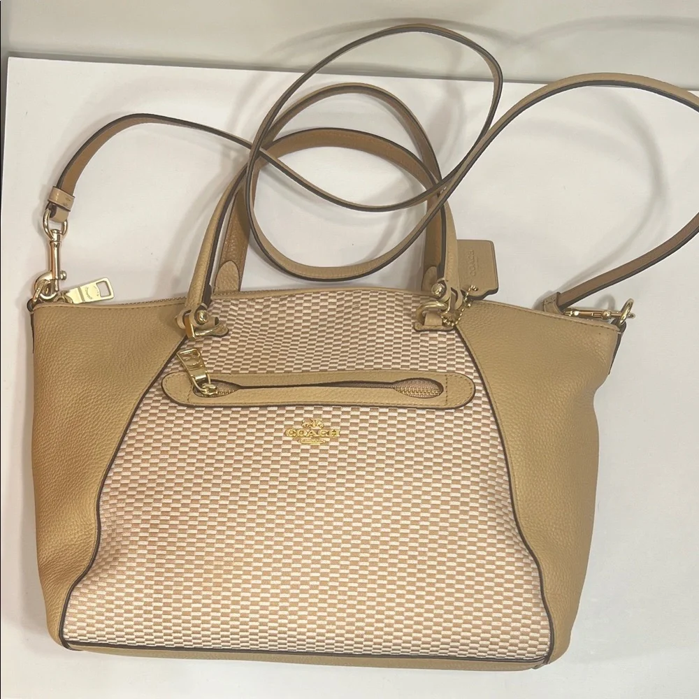 COACH  LEGACY JACQUARD PRAIRIE SATCHEL/CROSSBODY - Picture 10 of 10